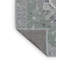 Tapis bleu lavable à la machine-412742155