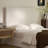 Tall Headboard Upholstered Bed / 52" High Headboard / Elegant Simplicity / No Box Spring Needed / Easy Assembly / King / Textured Ivory Canvas-920341012-920341011