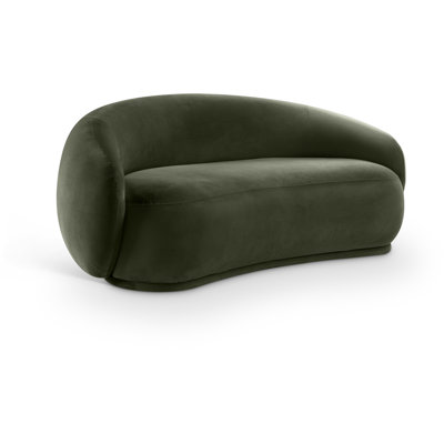 Causeuse en velours Emery