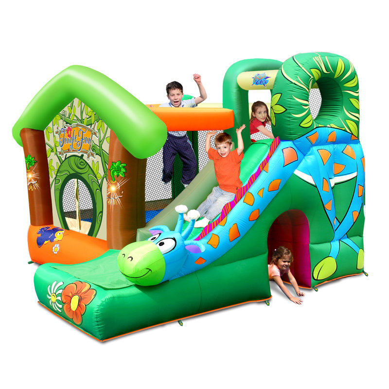 11' x 11.5' Giraffe Theme Bounce House