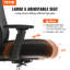Chaise de bureau Jeannell