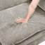 Moderne, modulaire 6, modulaire, revêtement en chenille, bois, mousse haute, coussins ajustables, dossiers réversibles, housses de siège amovibles, pieds exposés, armature confortable en bois foncé 6, accoudoirs confortables-1189719143