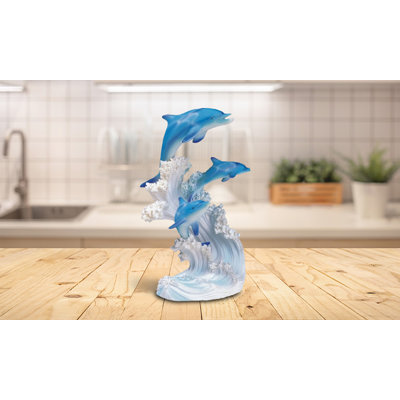 Figurine Quade H 8 "nageant dans les vagues