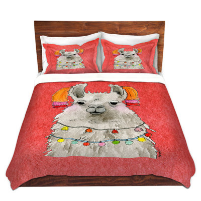 Polyester Animal Print Duvet Cover Set