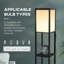 156cm Matte Column Floor Lamp