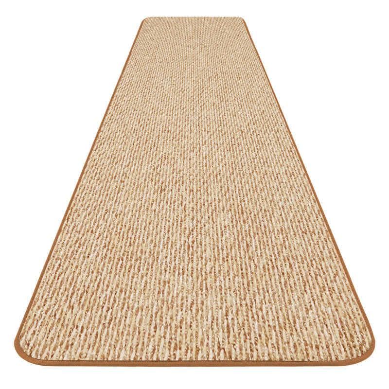  Tapis de couloir House, Home and More antidérapant - Brun praline, Tapis de couloir 4 pi x 18 pi