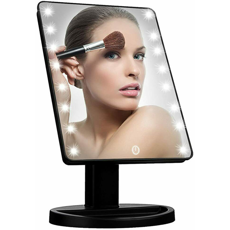 Lindfield Flat Floor Mirror, Black