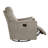 Corduroy Fabric Upholstery 1Pc Accent Chair Swivel Glider Reclining Motion Solid Wood Living Room Furniture-807261824