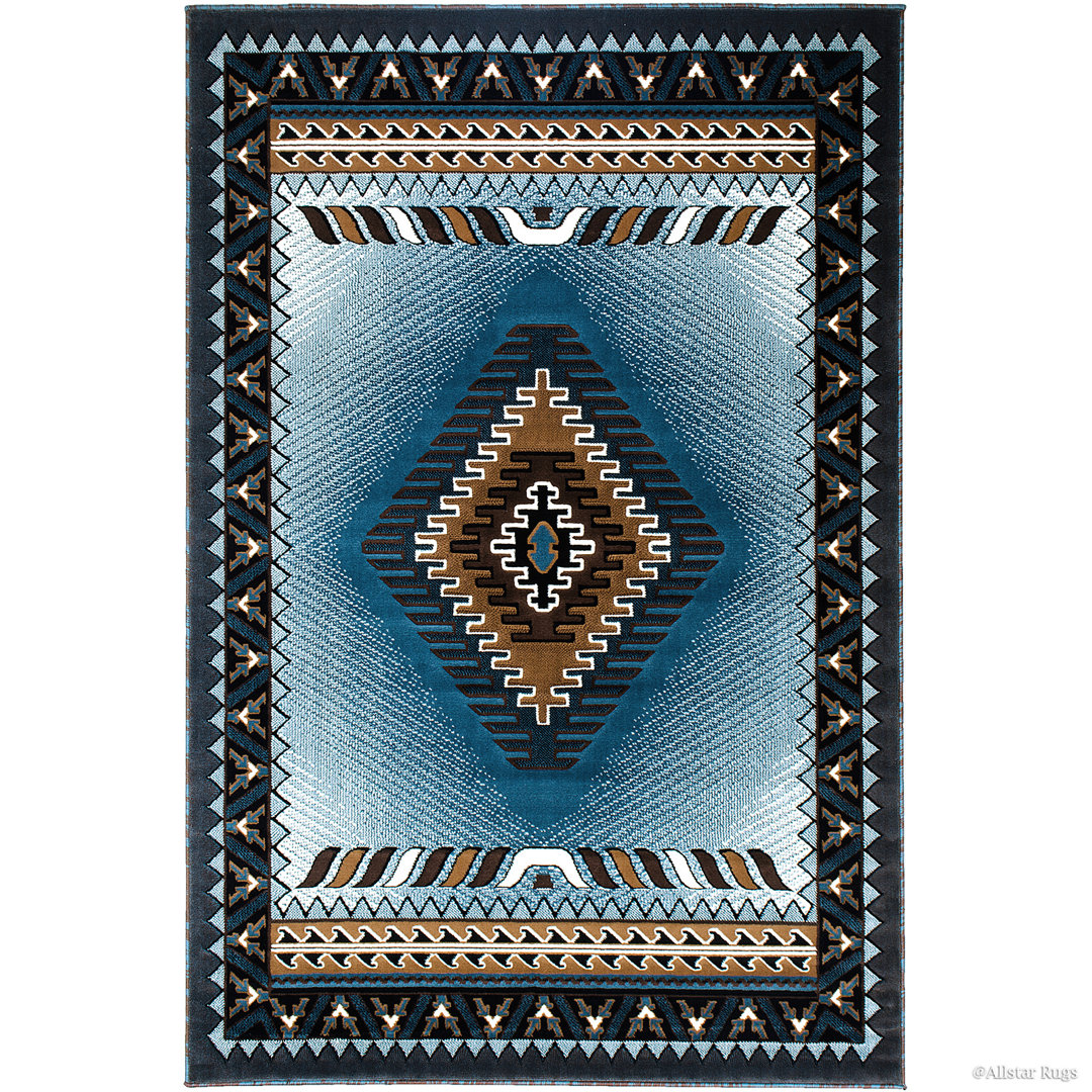 Allport Southwestern Indoor Rug Loon Peak® Rug 