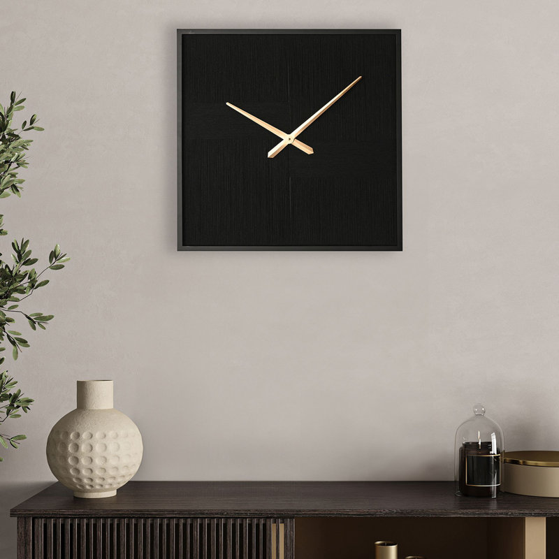Manufactured Wood Wall Clock