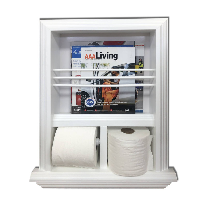 Porte-revues Meridian, Blanc
