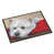 Westie - coussin rouge