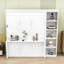 Lit escamotable mural Ell Elletsville avec tablettes-882040520-932556011