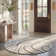 Ashal Abstract Cream/Gray Area Rug
