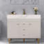 Inch Vanity Cabinet and Sink with Storage, Modern Freestanding Bathroom Vanity