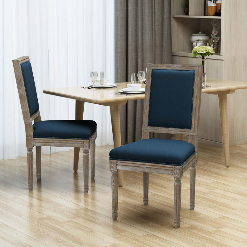 Chaise sans accoudoirs de salle à manger, Marine