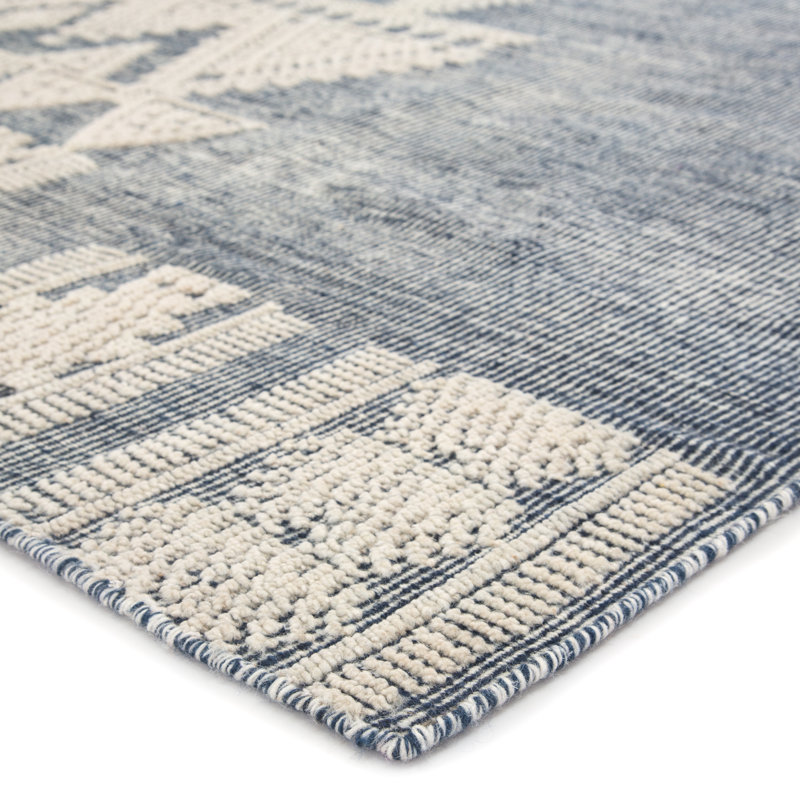 Volente Wool Geometric Rug, Rectangle 5' x 8'