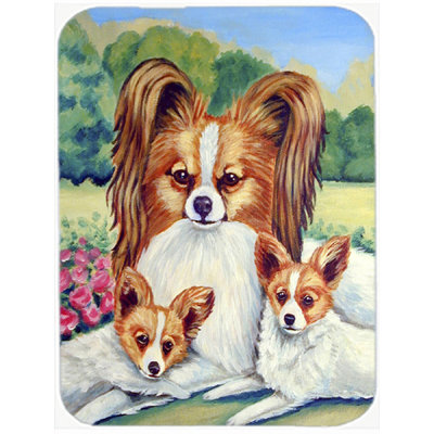 East Urban Home Papillon Momma's Love Glass Cutting Board
