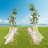 2 PCS Curved Steel Wedding Arched Stand Bracket Backdrops & Signs-98813867