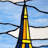 14.5"H Eiffel Tower Stained Glass Window Panel