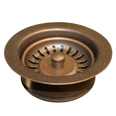 3.5" Basket Strainer with Disposer Trim