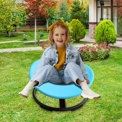 Kids Sensory Swivel Chair – Autism & ADHD Support Tool for Focus, Balance & Body Coordination – Comfortable & Fun Therapy Seat for Children by Isabelle & Max