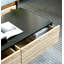 Table basse minimaliste moderne en bois massif-110770996