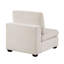 Mobilier de salon modulaire luxueux rembourré en bois massif durable