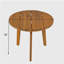 Table d'appoint ronde en acacia
