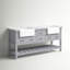 Meuble-lavabo double 72 po Pelaghia-57367799