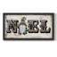 Toile encadrée de qualité supérieure «Winter Wonderland Friends Noel» - prête à être accrochée-88115756-88115750