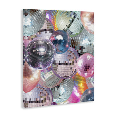 Art mural pastel en forme de boule disco par Daphne Polselli bp-917_CN