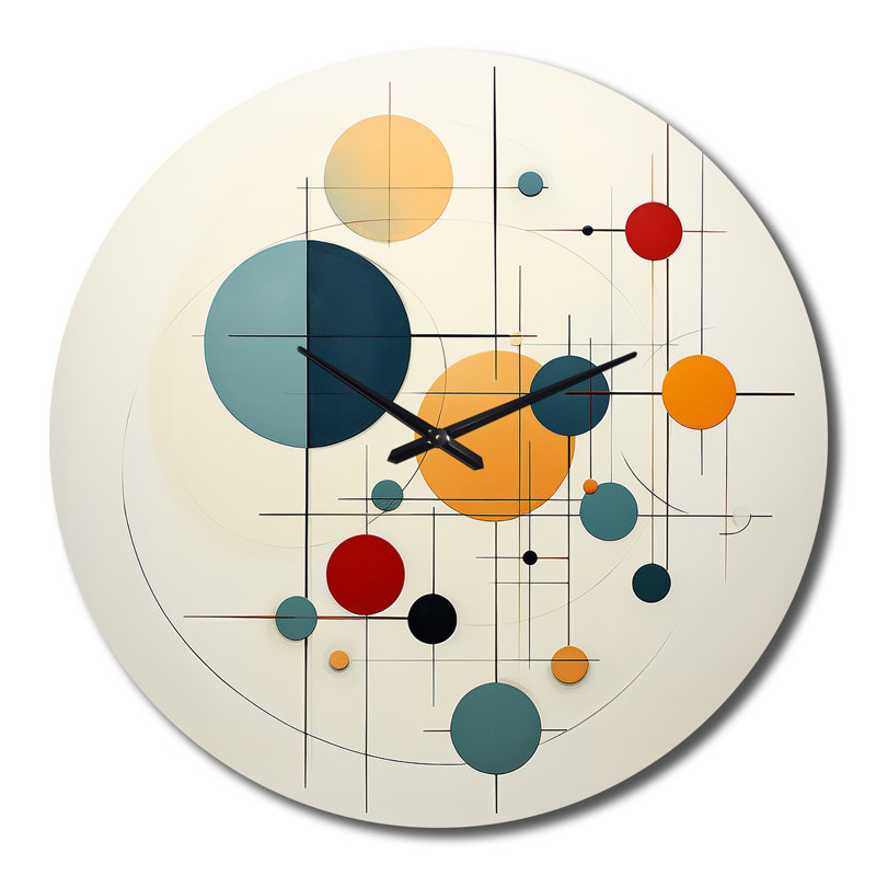 Horloge murale en métal Distant Galaxies, Grand