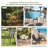 Patio Bistro Set, Folding Outdoor Patio Furniture Sets, 3 Piece Patio Set Of Foldable Patio Table And Chairs