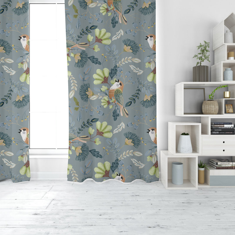 Rideau en polyester Gaugain, L 40 po x L 61 po