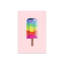 «Rainbow Popsicle» par Emanuela Carratoni - impression non encadrée-433976696