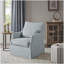 Chaise pivotante à jupe