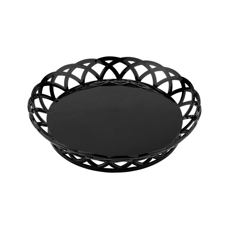 RB-860-BK – 10.5" Round Basket, 2.25" Deep