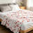 Cherry Patterned Flannel Throw Blanket-131376886