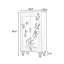 Armoire de rangement pour chambre à coucher