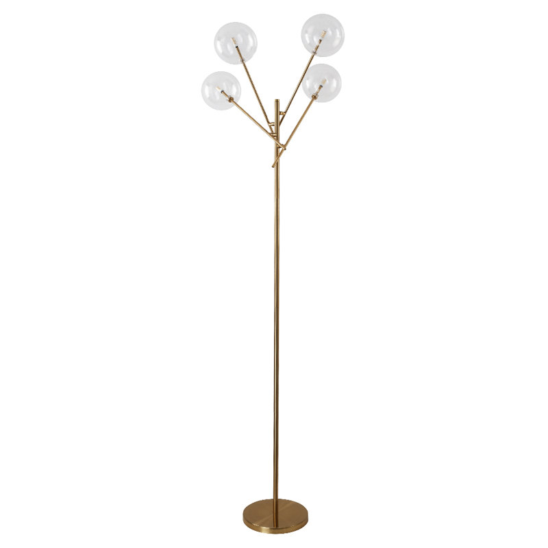 Monsey 165cm Gold Tree Floor Lamp