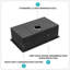 Évier de cuisine encastré 30 po - Évier de cuisine encastré noir encastré noir de calibre 16 de profondeur 10 po x 18 po x 10 po