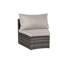Ensemble de canapé modulaire d'extérieur demi-lune 8 pièces-558294131