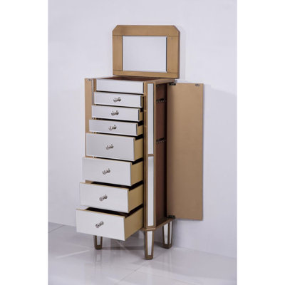 Caila 18'' Wide Jewelry Armoire