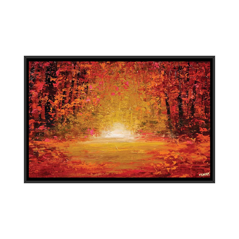 « the secreting jardin », impression sur toile, H 18 po x l 26 po x P 1,5 po, Toile avec cadre noir
