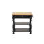 Chariot-bar Archer avec tiroir de rangement, tablettes et porte-serviettes