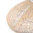 Novelty Woven Rattan Boho Pendant Light