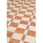Rug Checkered Area Rug in Beige
