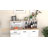 August Grove® Buffet Cabinet with Storage,47" Sideboard with 3 Drawers and Movable Laminate-1789656089