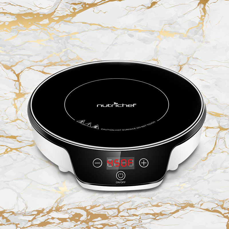 NutriChef 1500 Watt Induction Single Burner